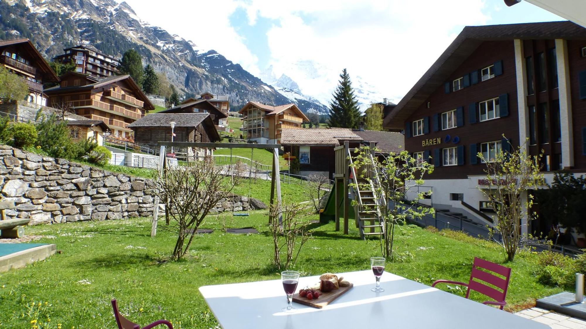 Chalet Bella Vista 1 Wengen Exteriér fotografie